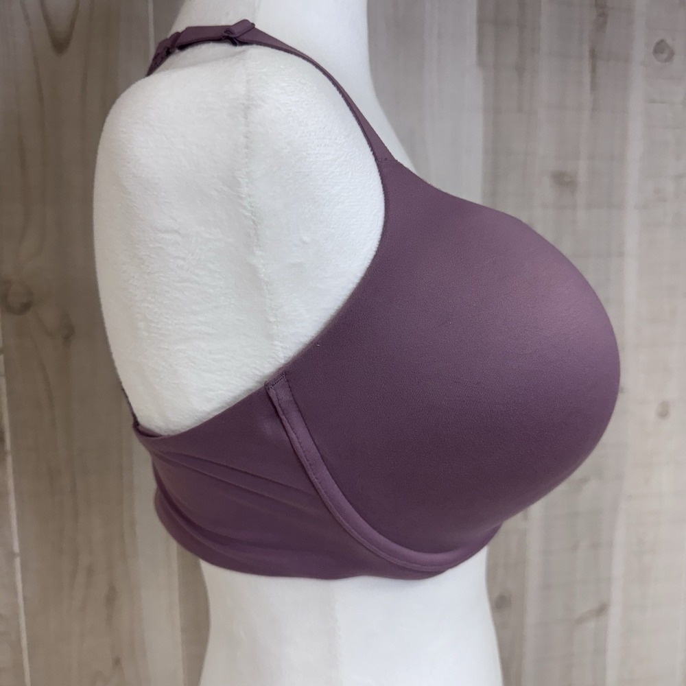 Victorias Secret Body by Victoria Racerback Perfect Shape Bra  Mauve 36DDD NWT - Picture 2 of 9